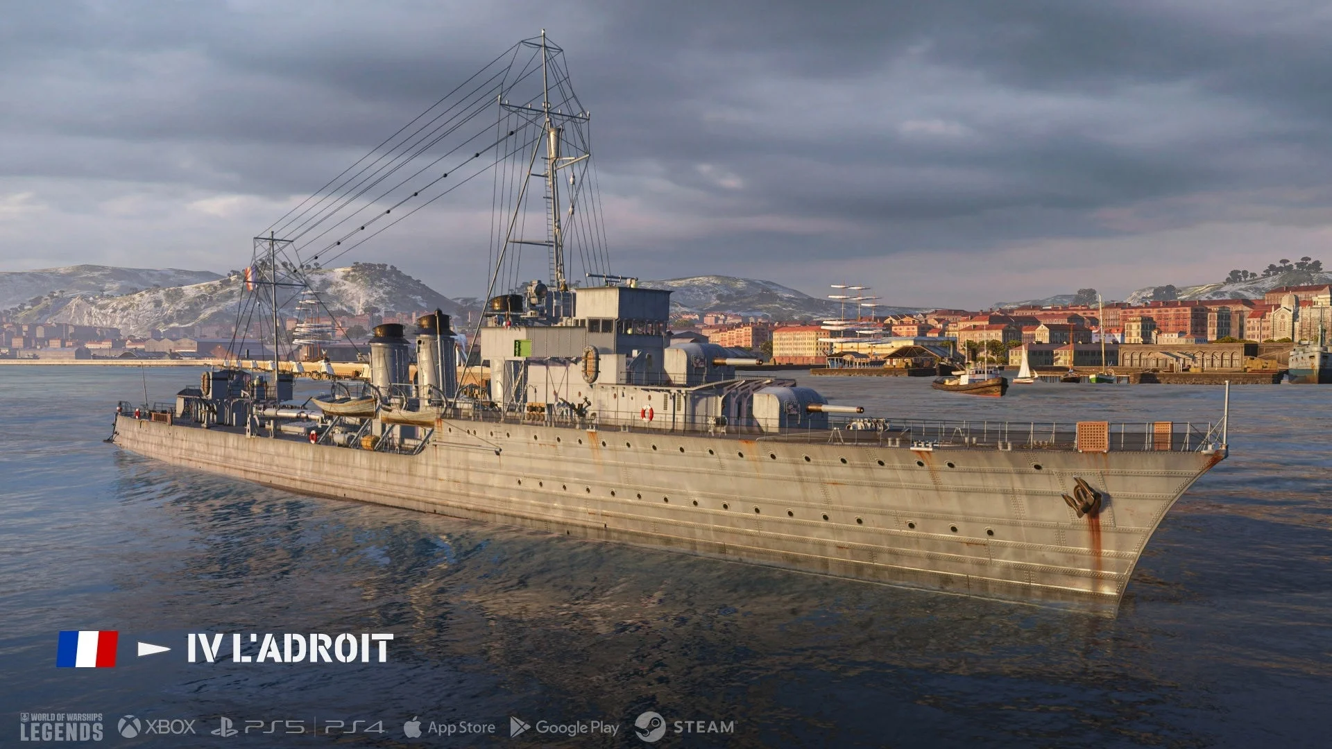 フランス代替駆逐艦 IV L'ADROIT