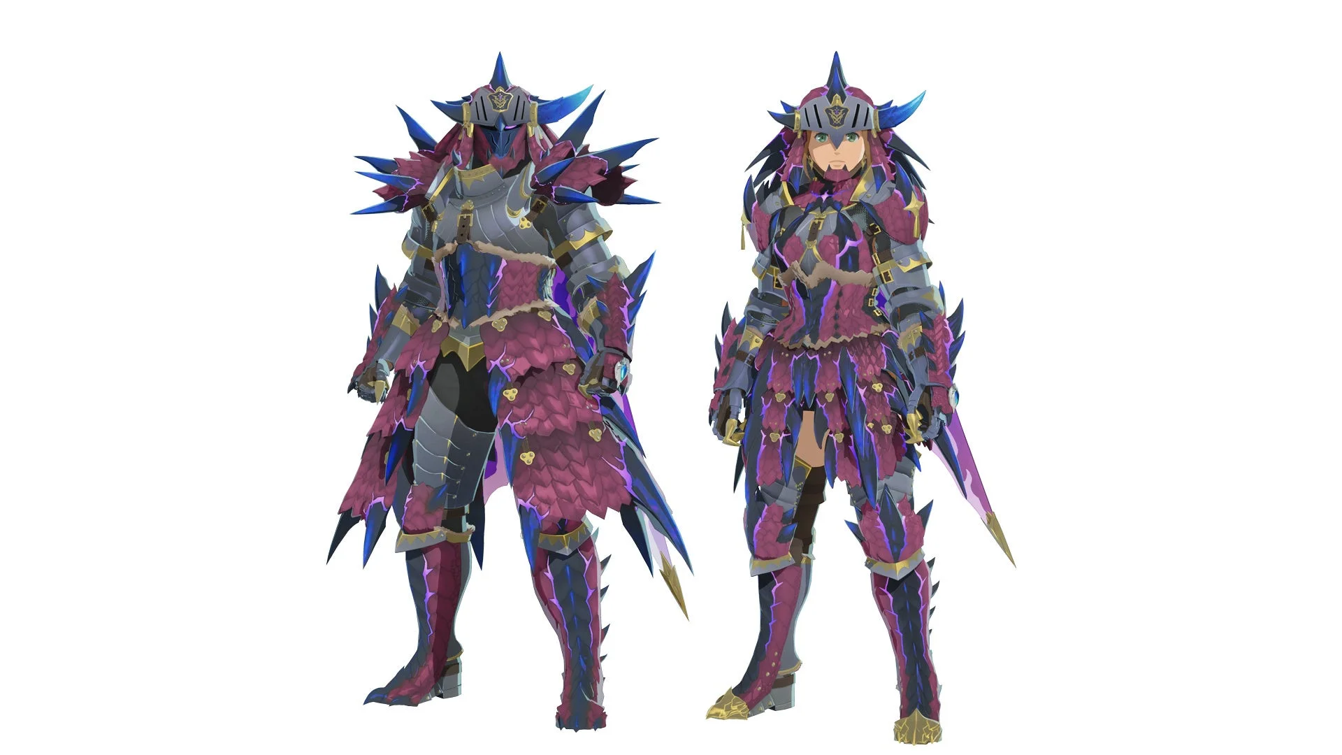 amiibo特典 主人公の重ね着:蒼鱗レウスV装備