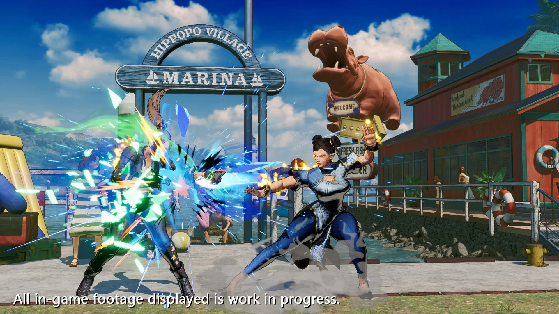 餓狼伝説CotWで蹴りを放つ春麗