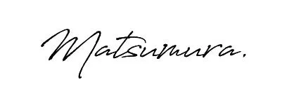 artgraph.代表 松邑佑太氏のサイン