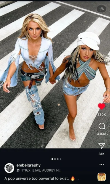 Meituの「エレベータ」AI機能で加工された海外の有名人の写真