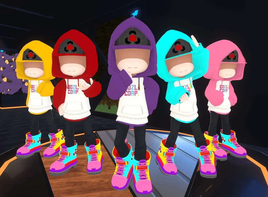 ドズル社のオリジナルバーチャル空間「ドズバース」で再登場するアバター