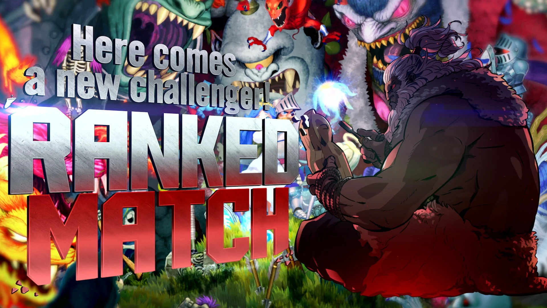 豪鬼の乱入演出ビジュアル