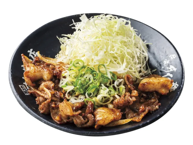 とんこつ醤油牛カルビホルモン定食