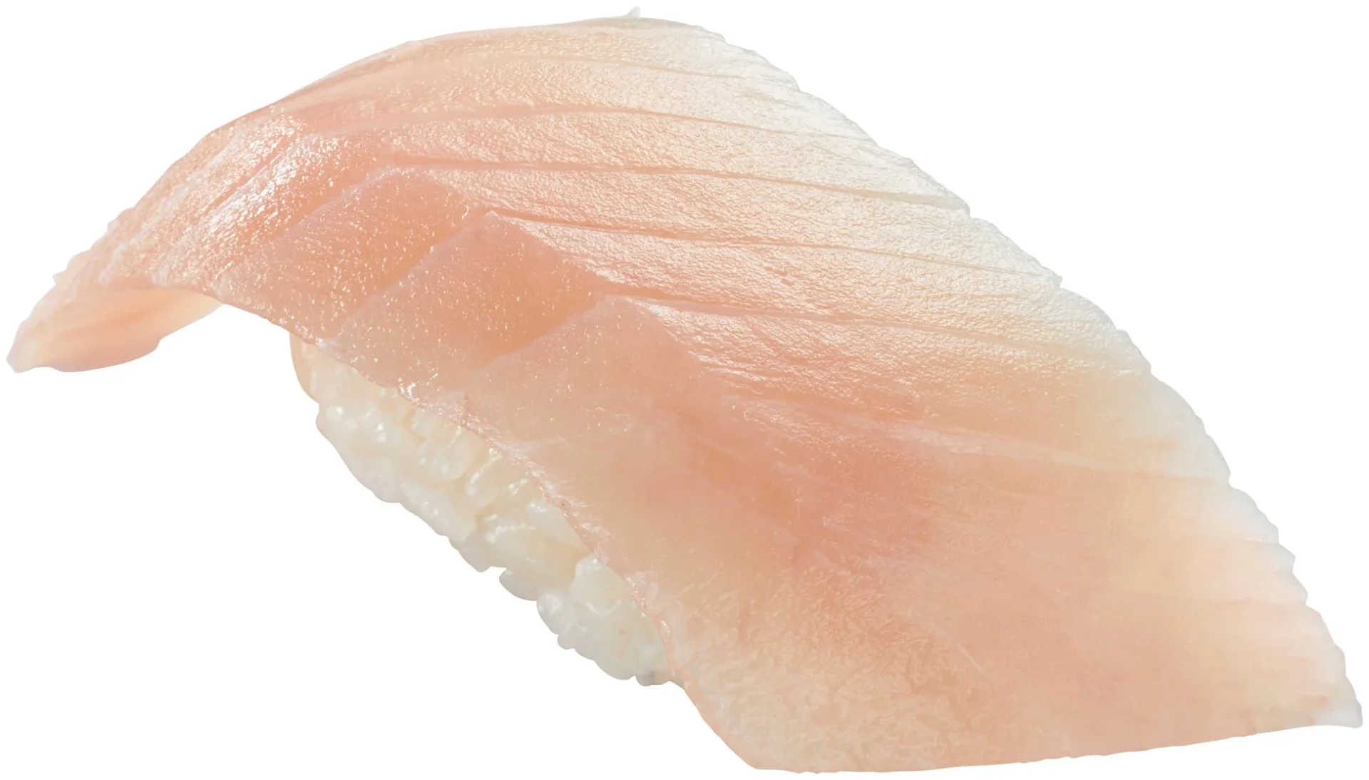 かっぱ寿司「大切り びん長はらも」一貫。