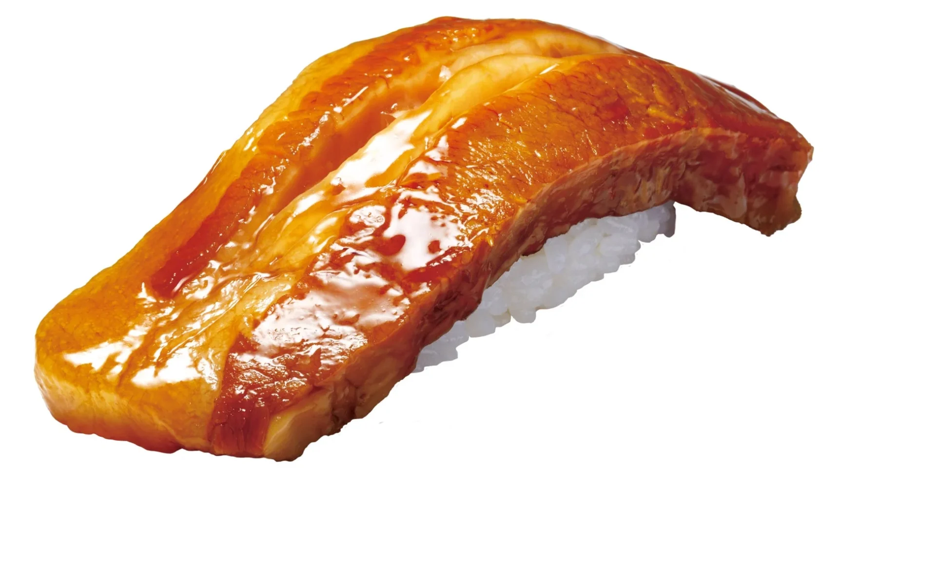 大判豚角煮握り(からし付き)