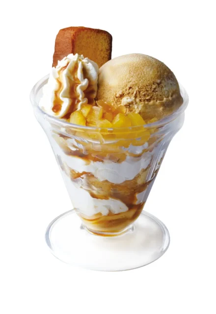 りんごとプリンのスイートキャラメルパルフェ