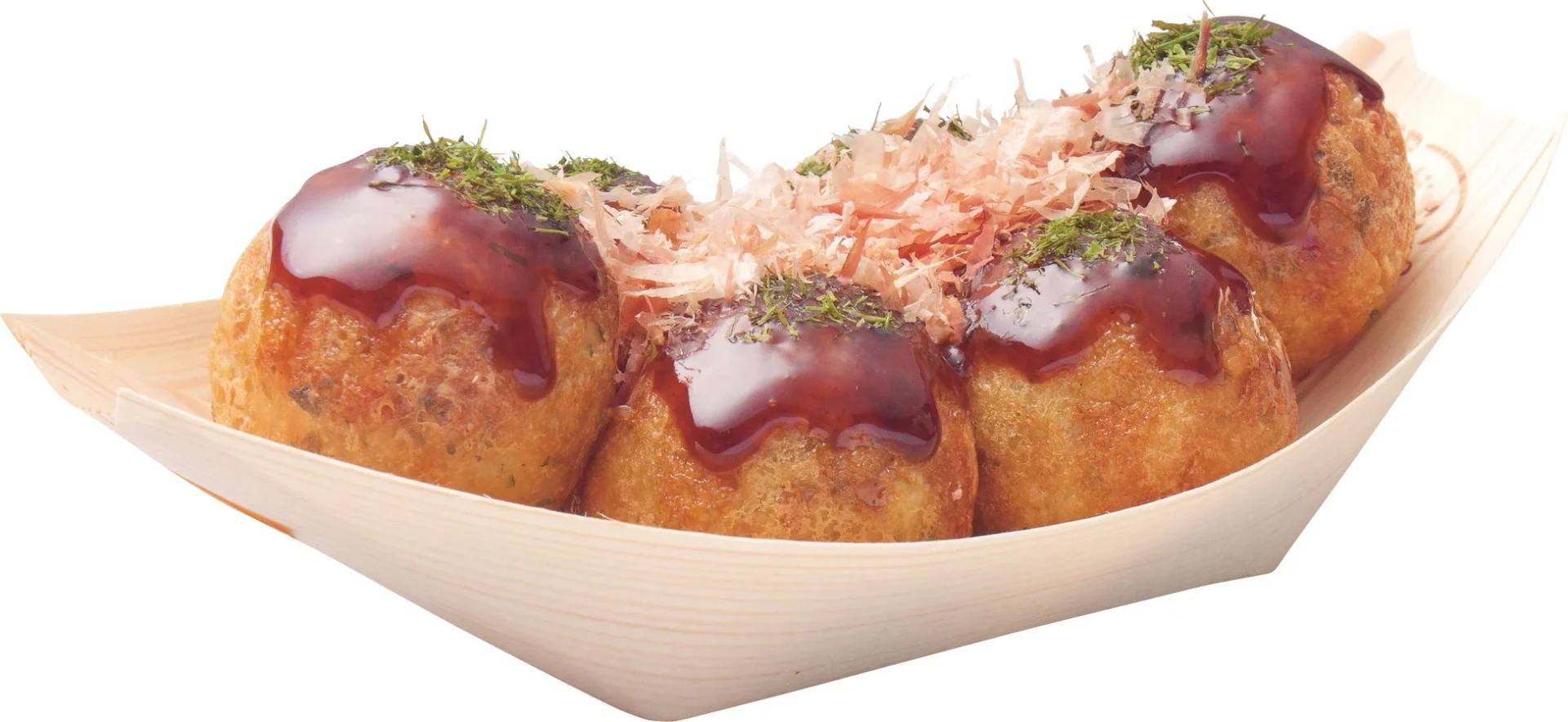 ぜったいうまい!! たこ焼（ソース、6個入り）のアップ写真