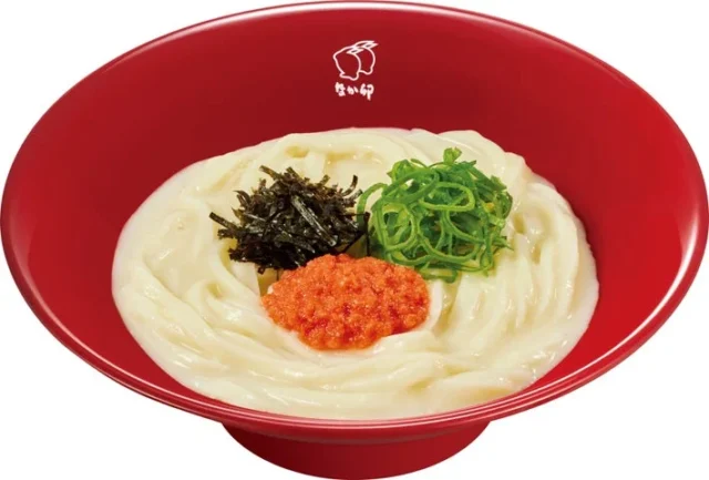 なか卯 明太クリームうどん
