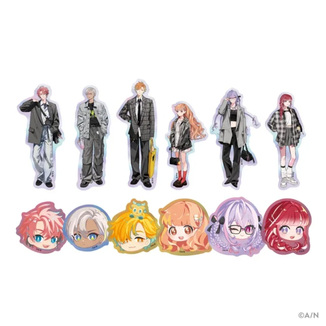 「GRAY×ACCENT」ランダムステッカー12種