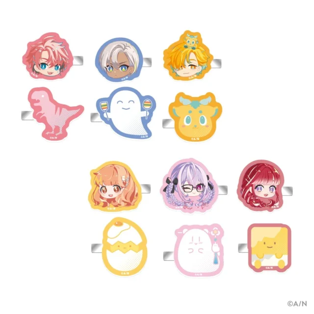 「GRAY×ACCENT」ヘアクリップ6種セット