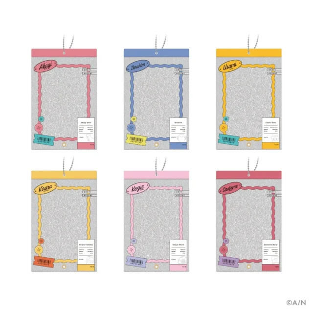 「GRAY×ACCENT」アクリルカードホルダー6種