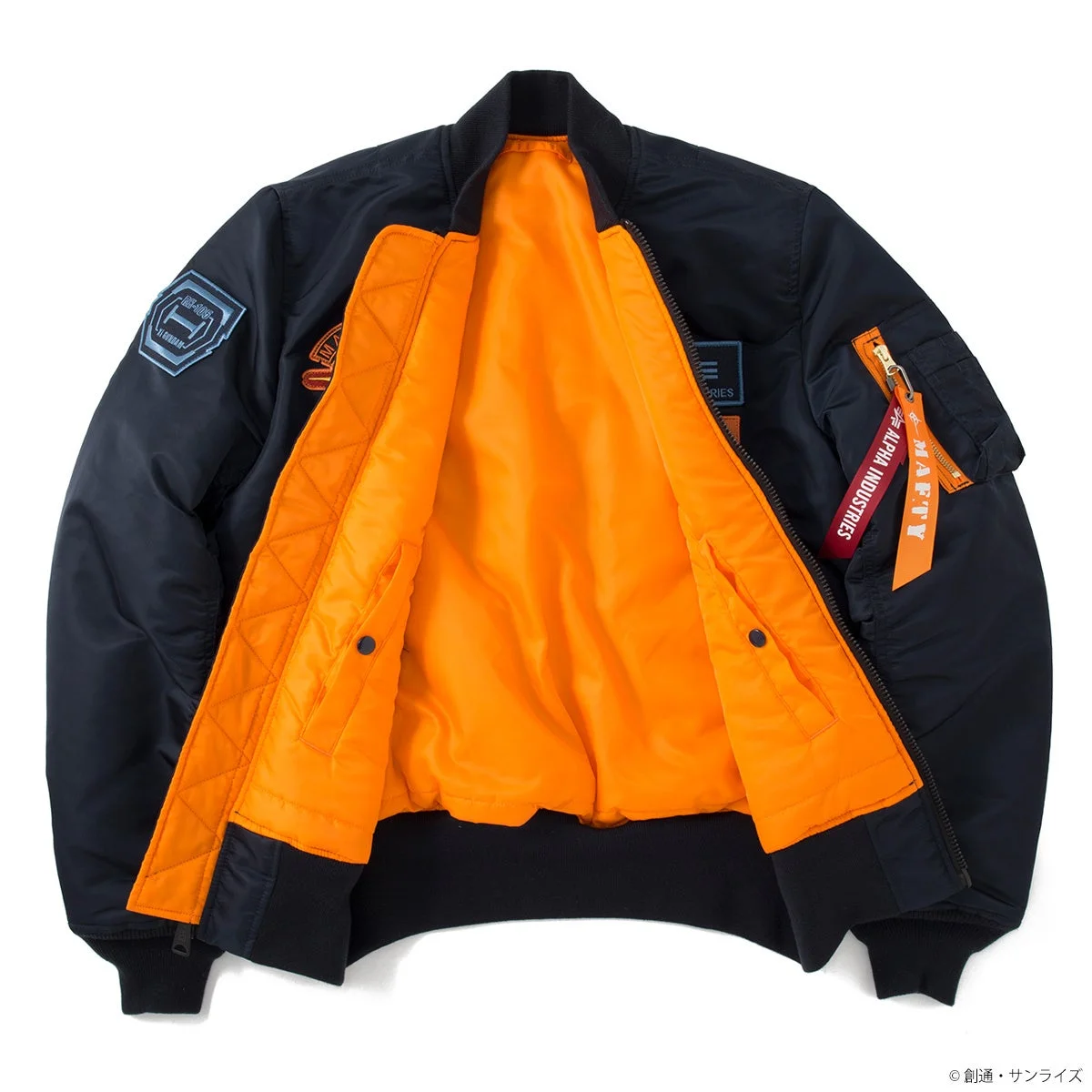 STRICT-G ALPHA『閃光のハサウェイ』MA-1 ハサウェイ・ノアモデル裏地