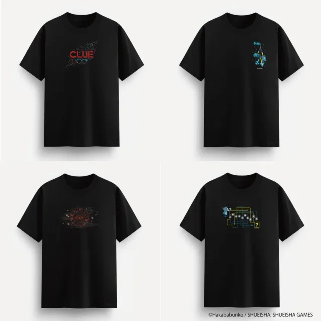 謎解きデザインのナゾトキTシャツ4種