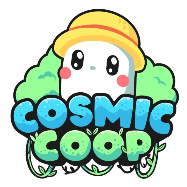 Cosmic Coopのゲームロゴ