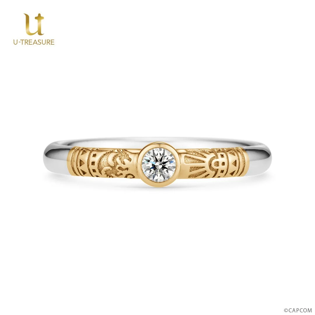 「アルシュベルド」モデルの婚約指輪(正面)