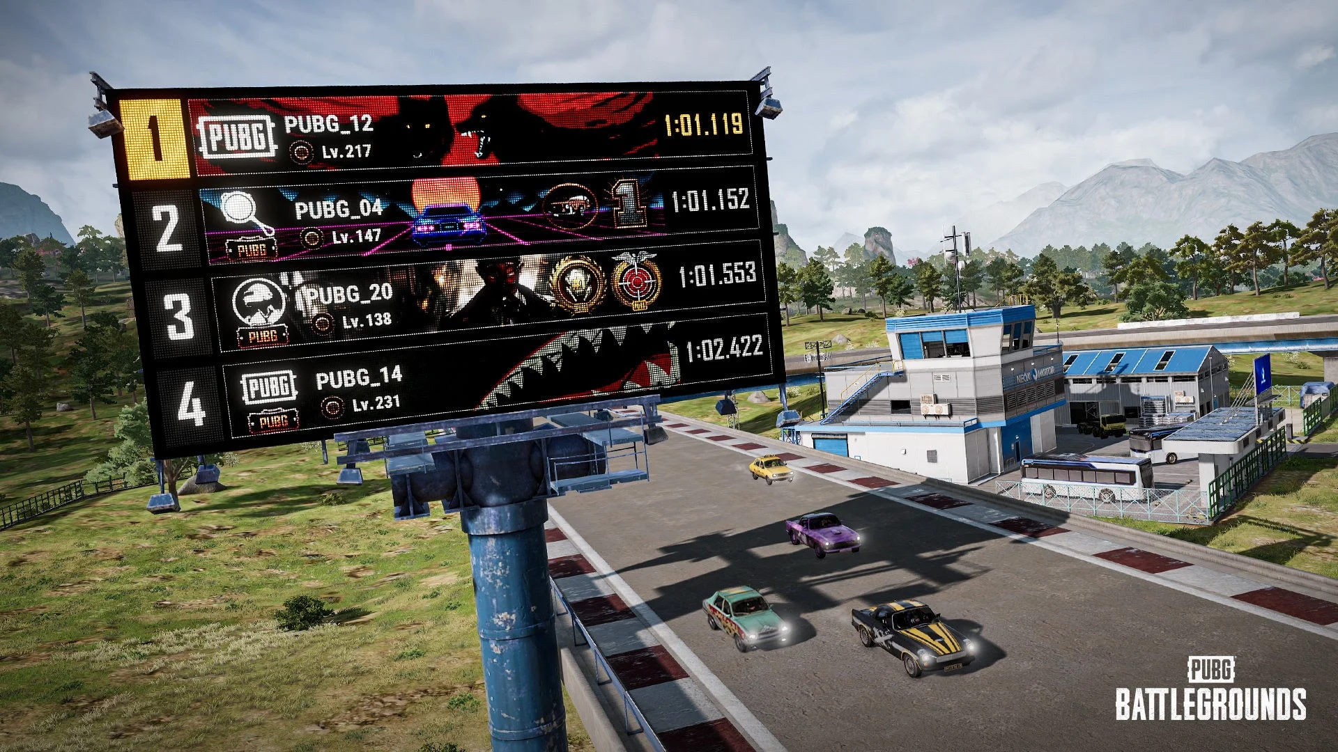 RondoワールドのTest Trackで追加されたラップタイム計測機能