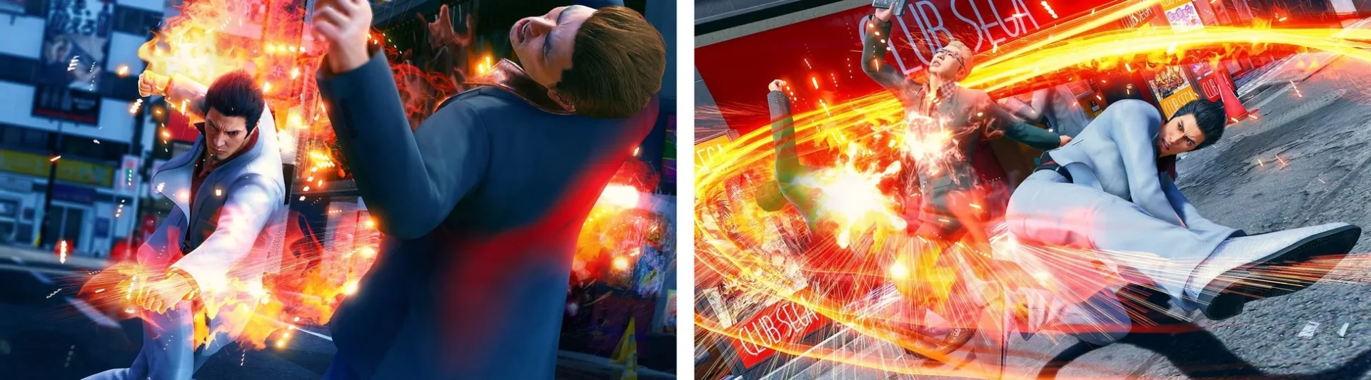 堂島の龍・極スタイルの豪快な喧嘩アクション