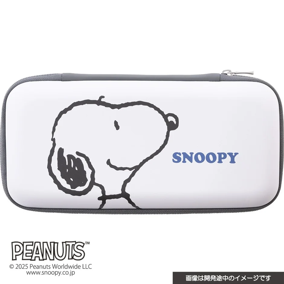 スヌーピーポーチ(Switch2用)フェイスデザインの表面