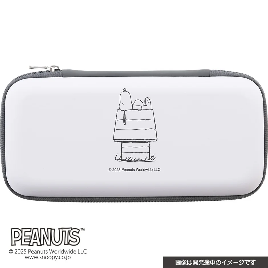 スヌーピーポーチ(Switch2用)フェイスデザインの裏面