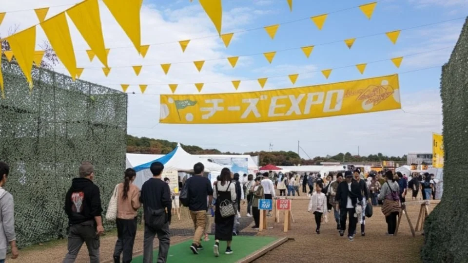 チーズとおいもの秋祭り！　関西最大級の「チーズEXPO」が11月14日より万博公園で開催