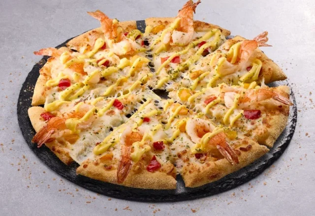 ダンシングレモンマヨシュリンプピザ