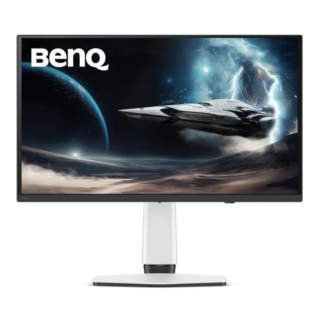 BenQ MOBIUZ EX271UZ 4K有機ELゲーミングモニターの製品写真。