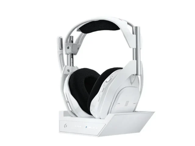 ASTRO A50 X LIGHTSPEED ワイヤレスゲーミングヘッドセットの製品写真。