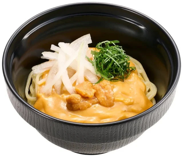ソースにもうにを使った贅沢なスシローの濃厚うにまぜそば