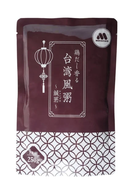 モスバーガーの物販鶏だし香る台湾風粥～鹹粥(シェンゾウ)～レトルトパウチ