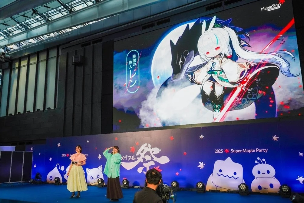 オフラインイベントで発表された新職業レンのステージ