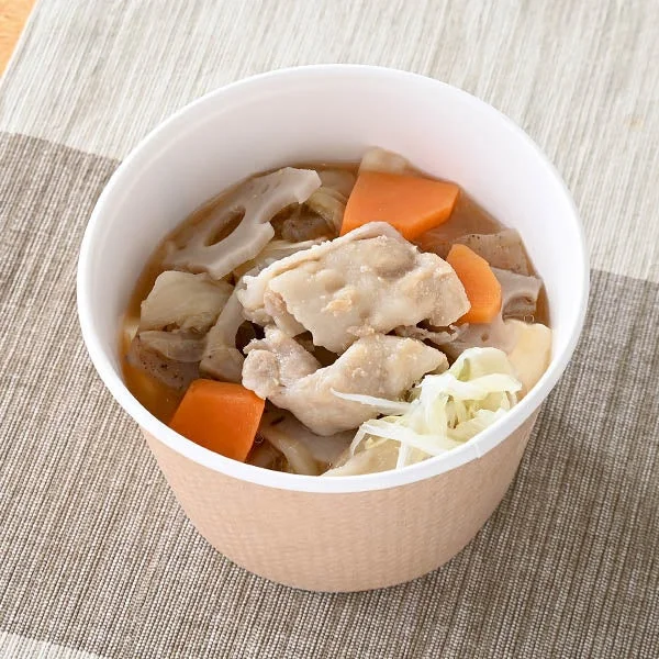 ファミリーマートの関東・北陸・北海道地方向け「具だくさん豚汁」