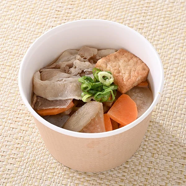 ファミリーマートの九州地方向け「お肉と野菜の旨味 ぶた汁」