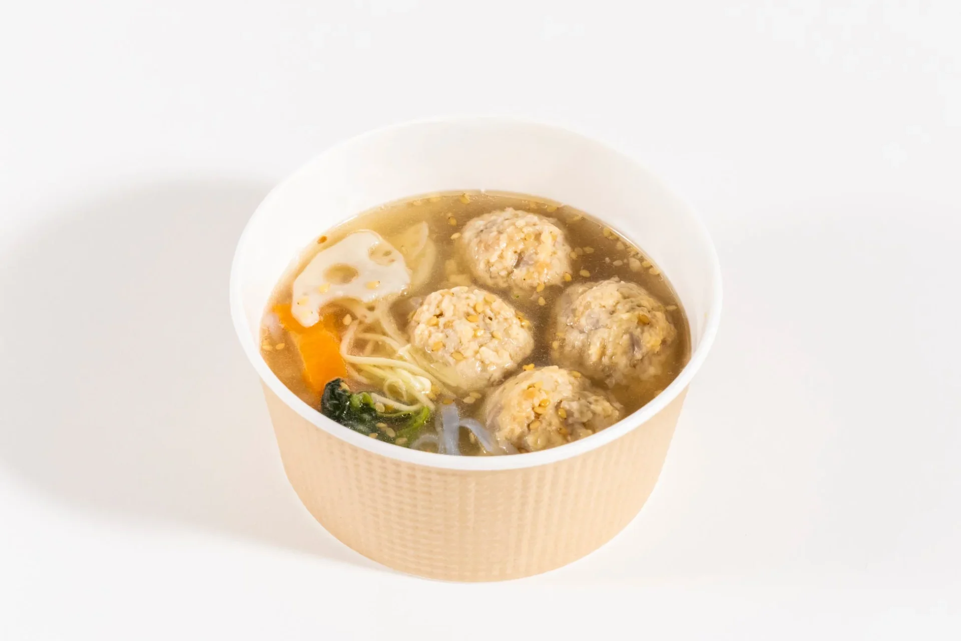 ファミリーマートの「根菜入りつくねの和風スープ」