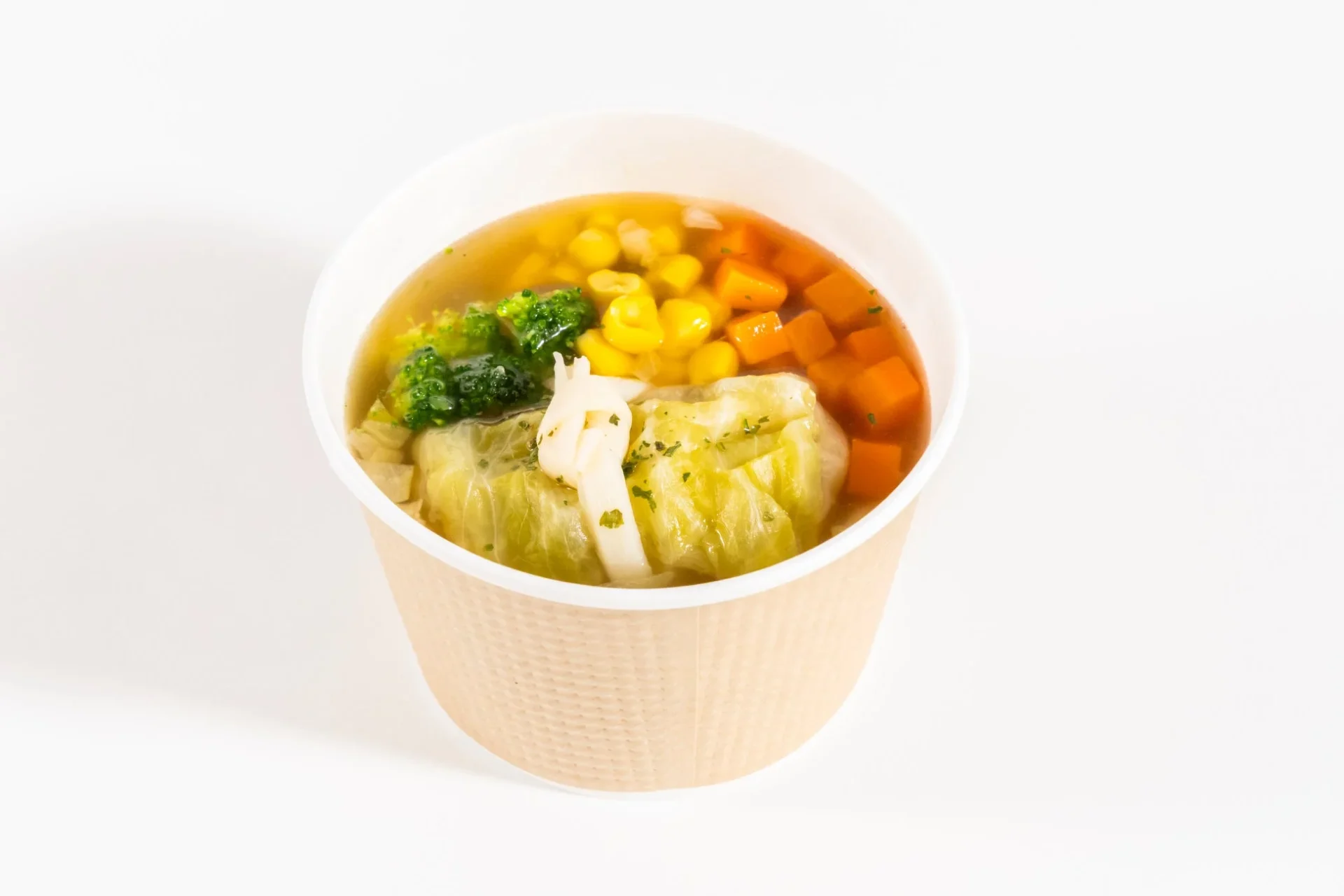 ファミリーマートの「ロールキャベツのコンソメスープ」