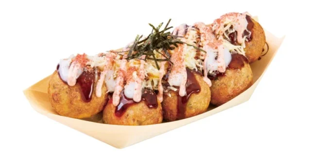 容器に入った焦がし醤油 もちチーズ明太（8個入り）