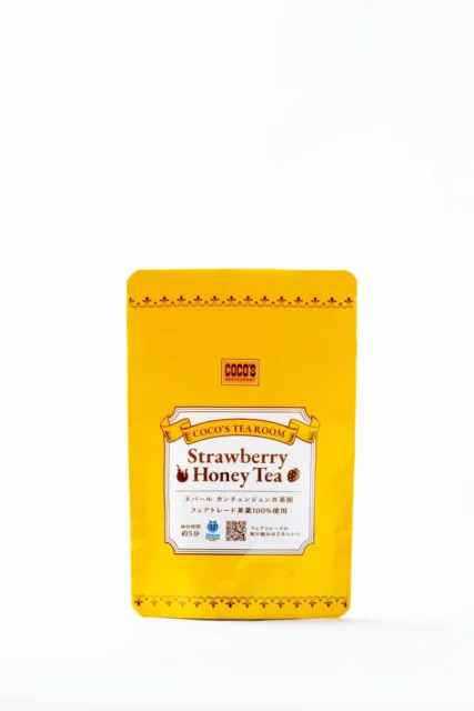 福袋限定のストロベリーハニーティーパッケージ（フェアトレード茶葉使用）