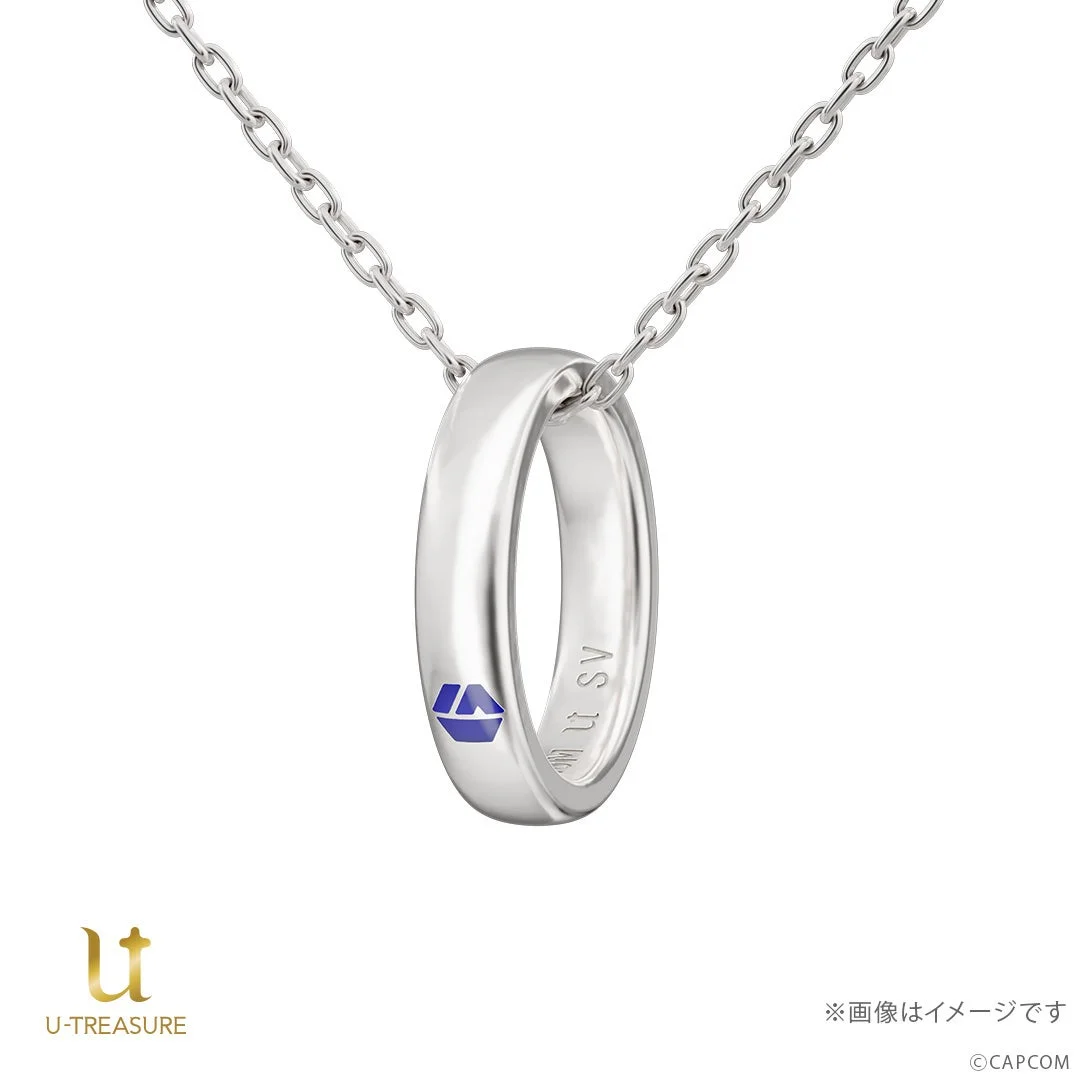 ストリートファイター6 ルークモデルのリングネックレス正面