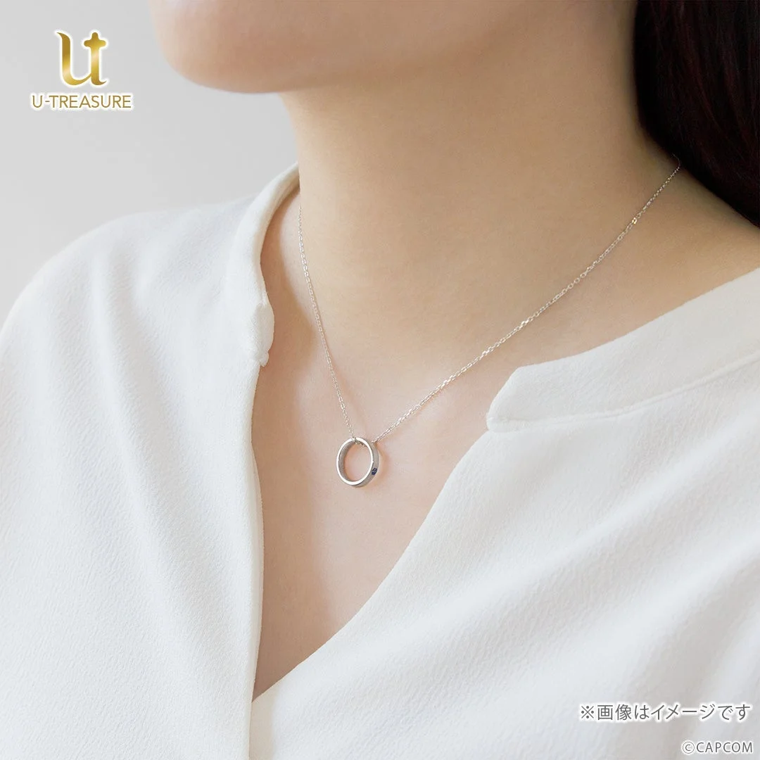 ストリートファイター6 リングネックレスの女性着用イメージ