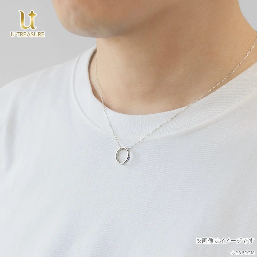 ストリートファイター6 リングネックレスの男性着用イメージ