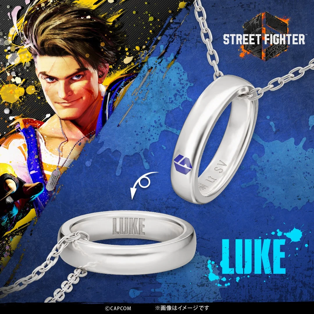 ストリートファイター6 ルークモデルのリングネックレスとキャラクター