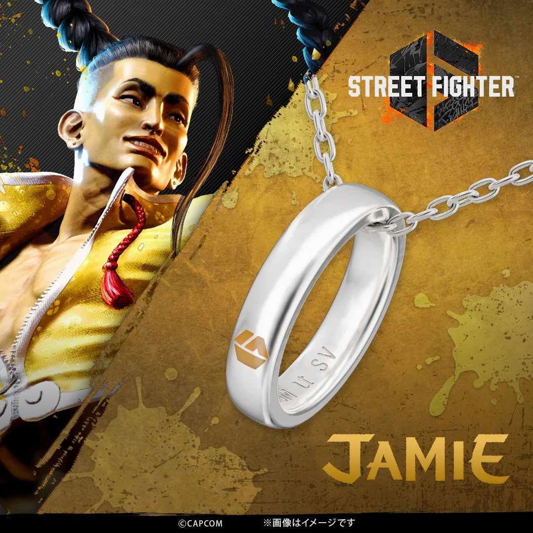 ストリートファイター6 ジェイミーモデルのリングネックレスとキャラクター