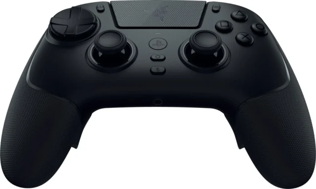Razer Raiju V3 Proブラックモデルの斜めからのアングル