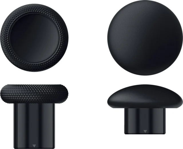 Razer Raiju V3 Pro付属の交換用アナログスティックモジュール