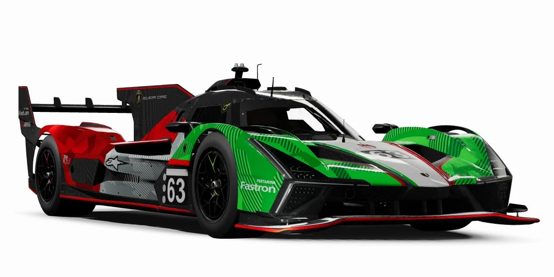 ランボルギーニ SC63 LMDHの車両デザイン