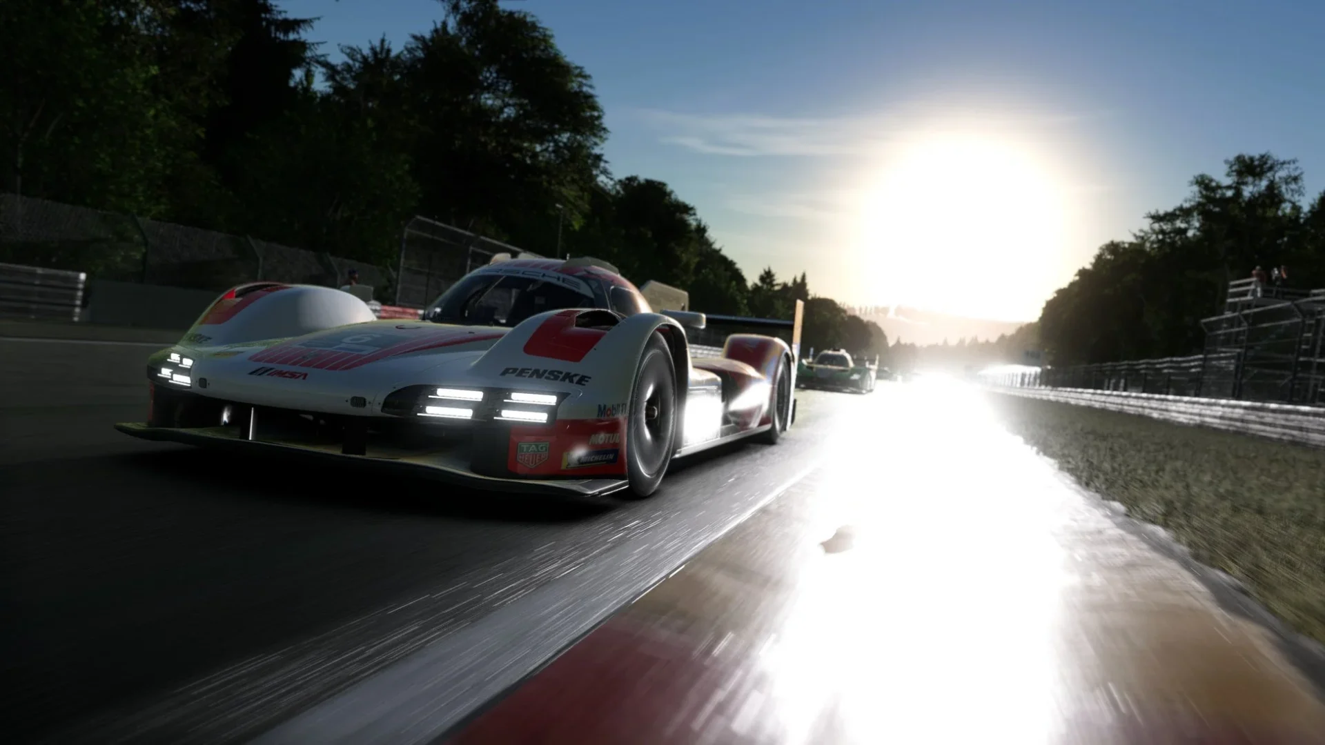 『Project Motor Racing』に登場するポルシェ 963の走行シーン