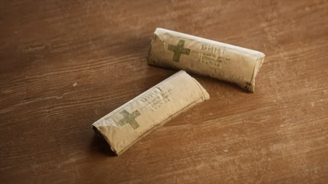 出血を止めるための包帯アイテム