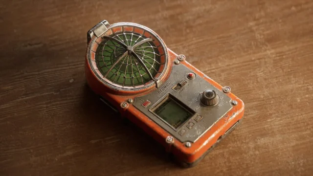 異常を検知するための探知機アイテム