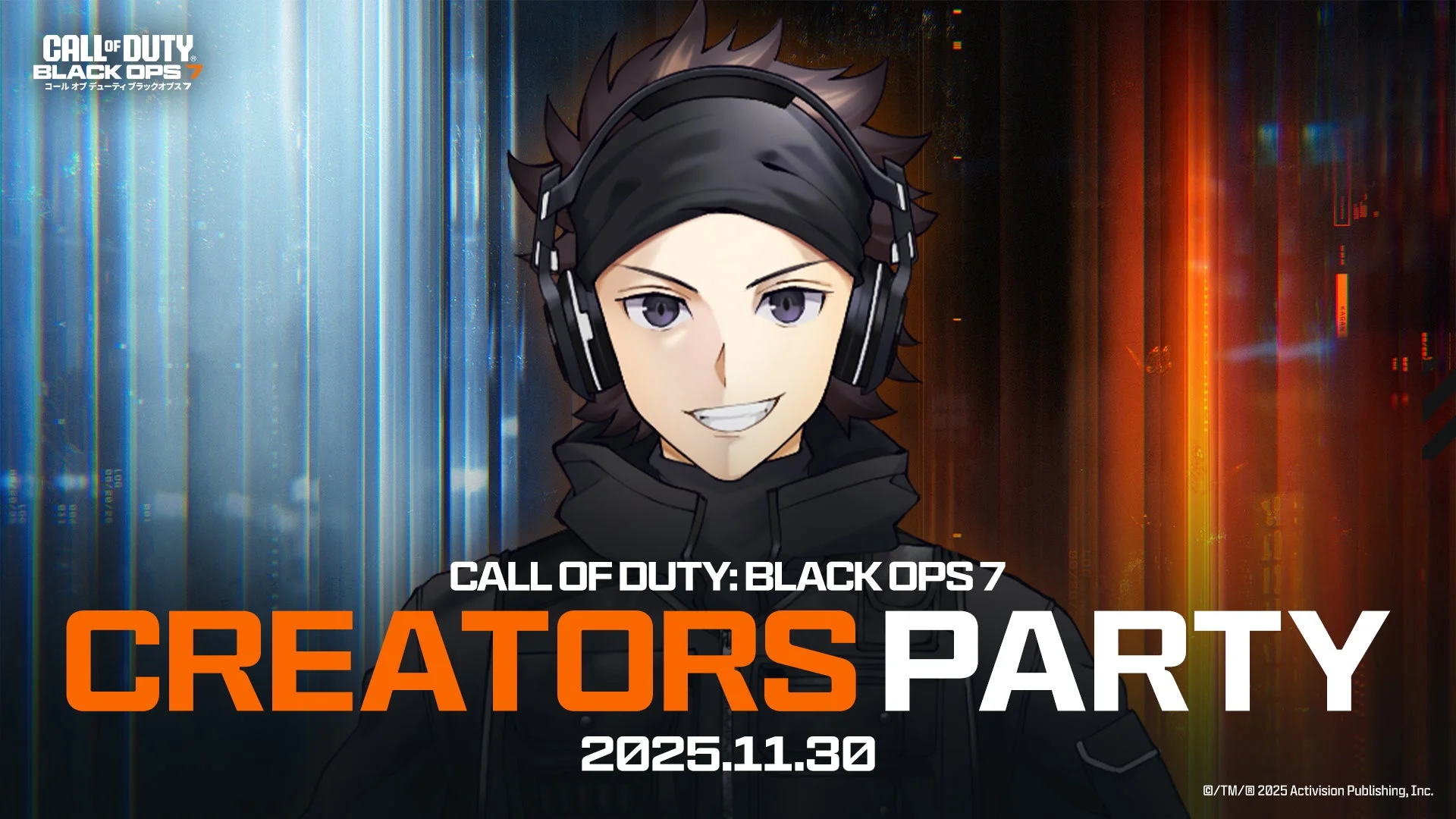 ハセシン主催『Creators Party』告知ビジュアル