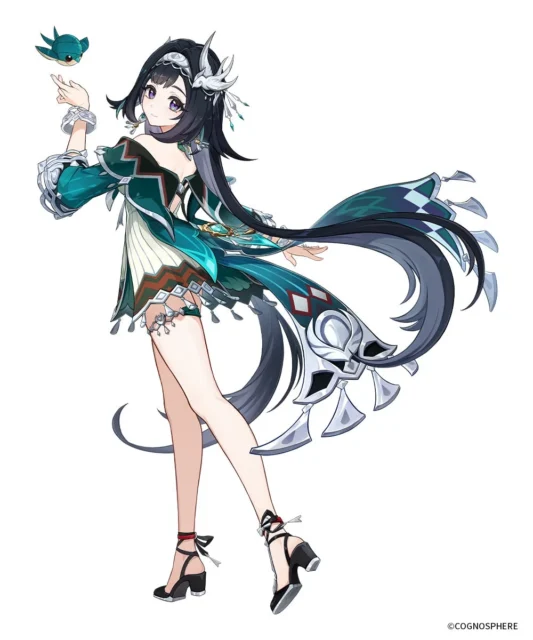 ★4キャラクター「春を編む翦玉・藍硯」